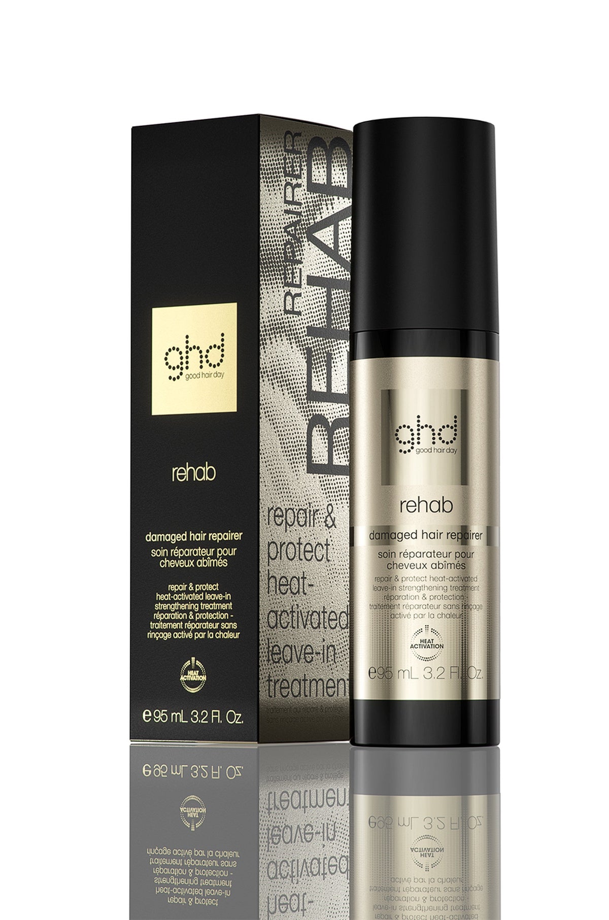 ghd Repair & Protect Heat-Activated Leave-in Treatment - REHAB Repairer