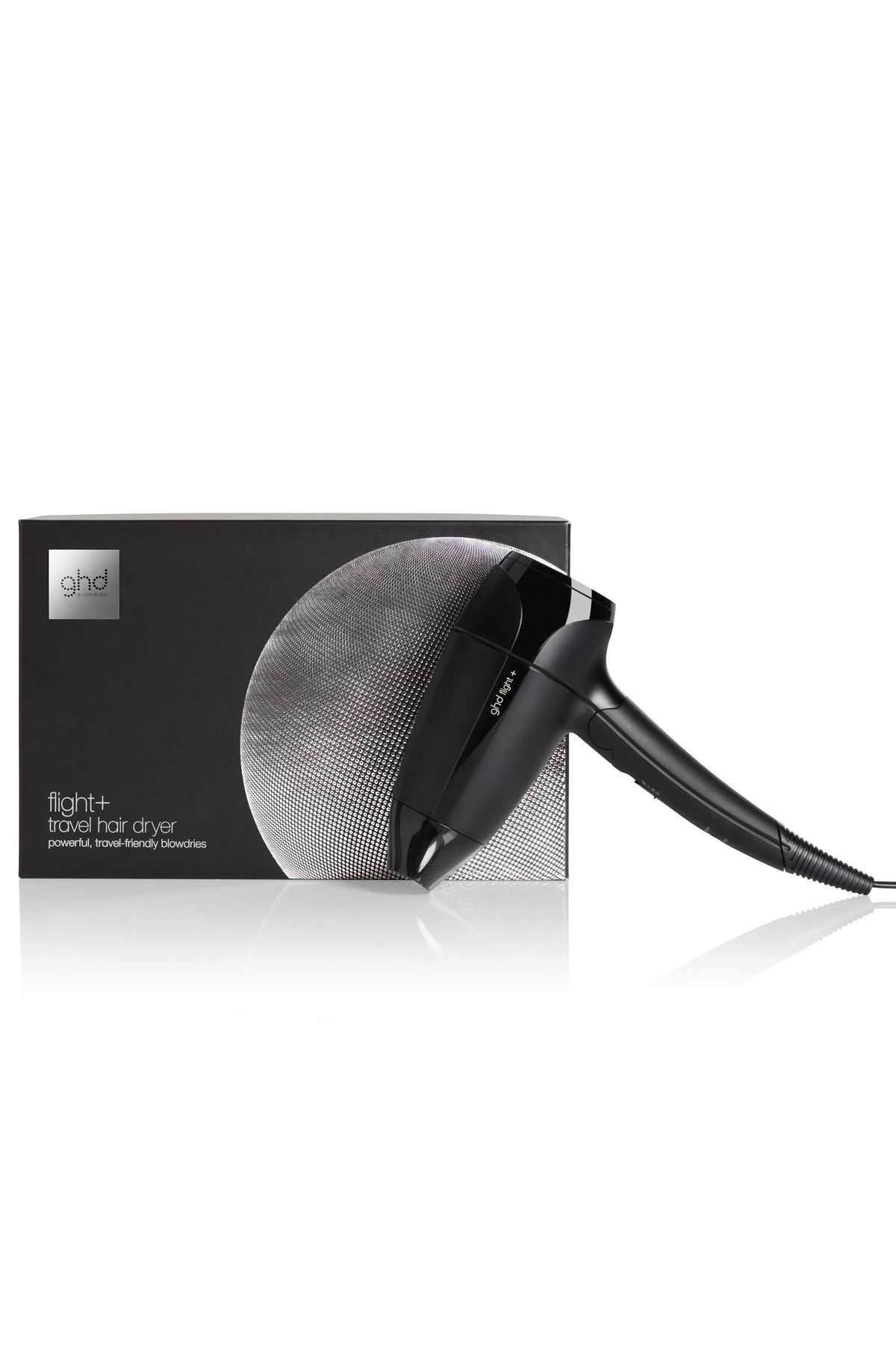 ghd flight+ Travel Hair Dryer - Compact Ionic Technology, Dual Voltage