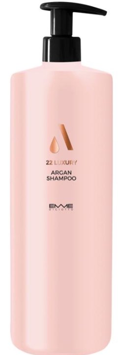 Emmediciotto 22 Luxury Argan Shampoo for Dry, Frizz-Prone Hair, Salon Backbar & Daily Use, 1 L