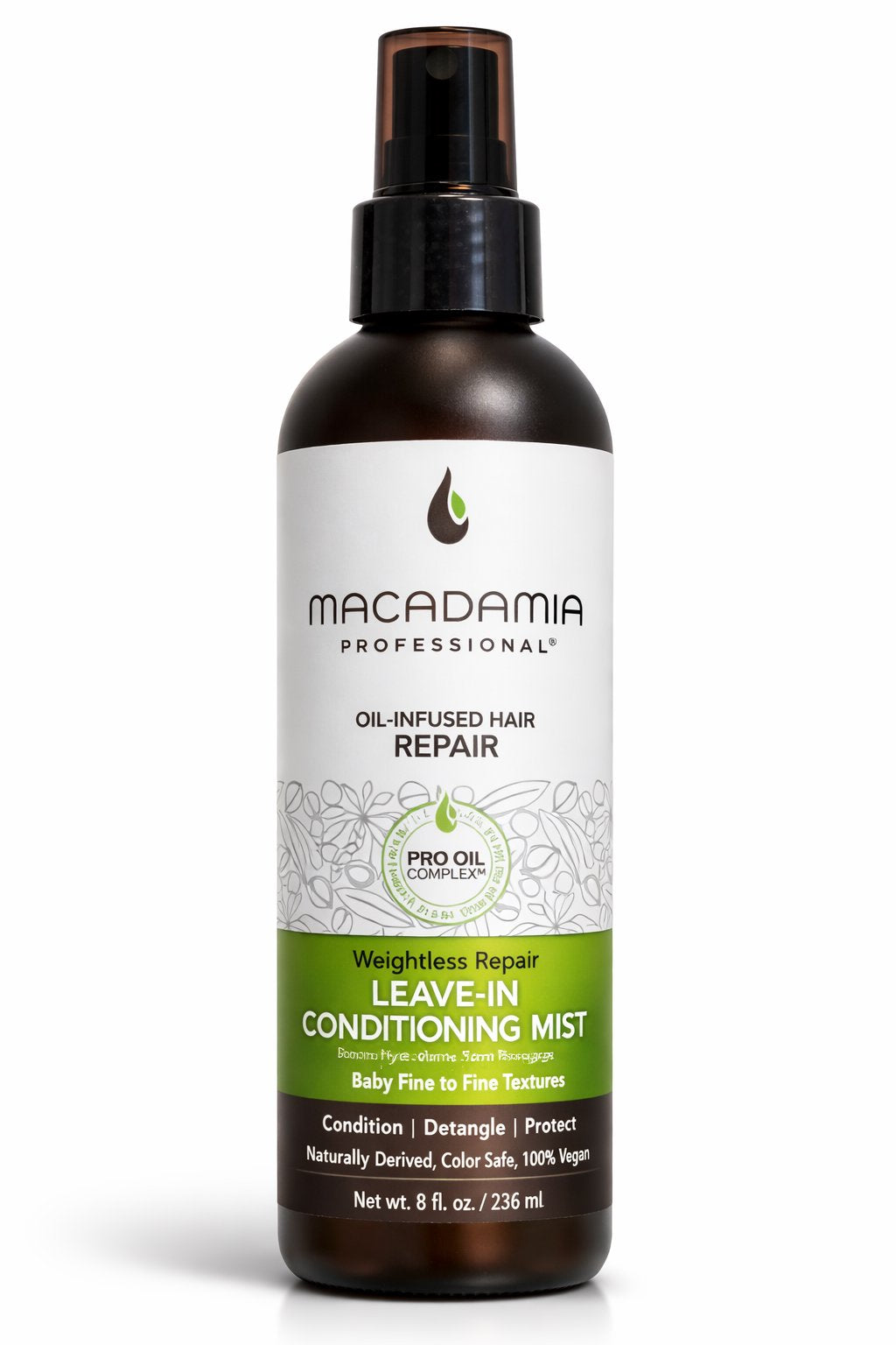 Macadamia Oil Weightless Repair Leave-In Conditioning Mist- 8 oz