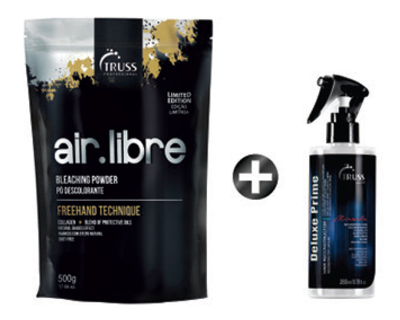 OFFER 05  AIR LIBRE: Purchase: (1) Air.Libre Bleaching Powder 500 gr/ 17.63 oz & receive Free (1) Deluxe Prime 8.79 oz